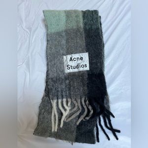 Acne Studios Checked Scarf